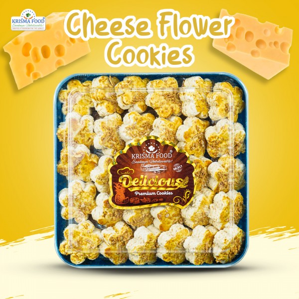 2702 - Cheese Flower Cookies