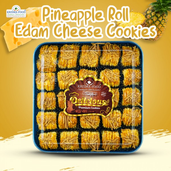 2702 - Pineapple Roll Edam Cheese Cookies 