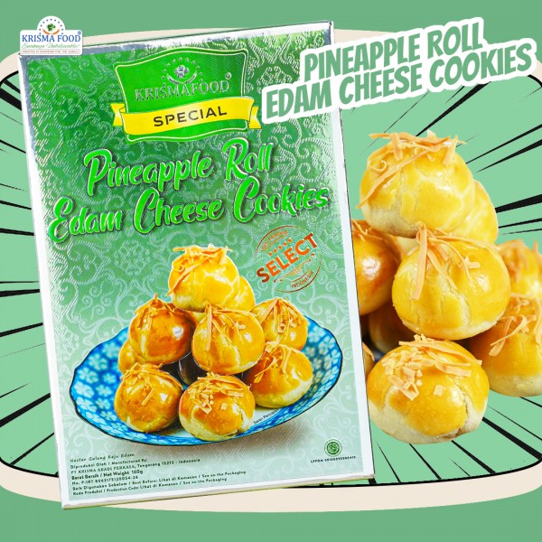 Pineapple Roll Edam Cheese Cookies ( G ) 