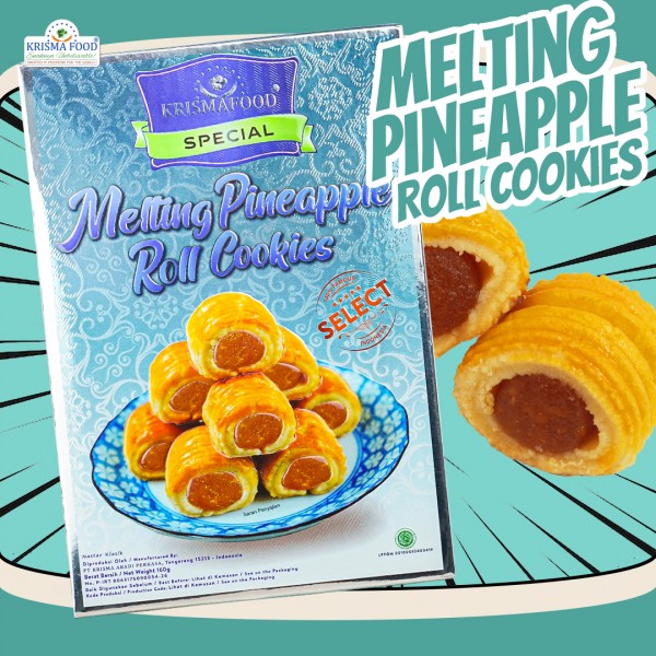 Melting Pineapple Roll Cookies ( G ) 