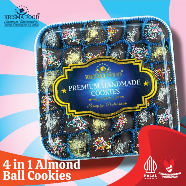 2703 - 4 In 1 Almond Ball Cookies