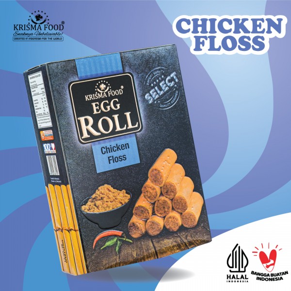 Chicken Floss Egg Roll ( G ) 