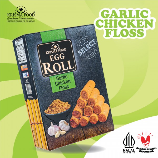 Garlic Chicken Floss Egg Roll ( G ) 