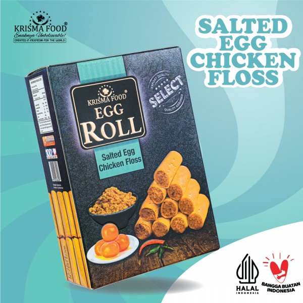 Salted Egg Chicken Floss Egg Roll  ( G ) 