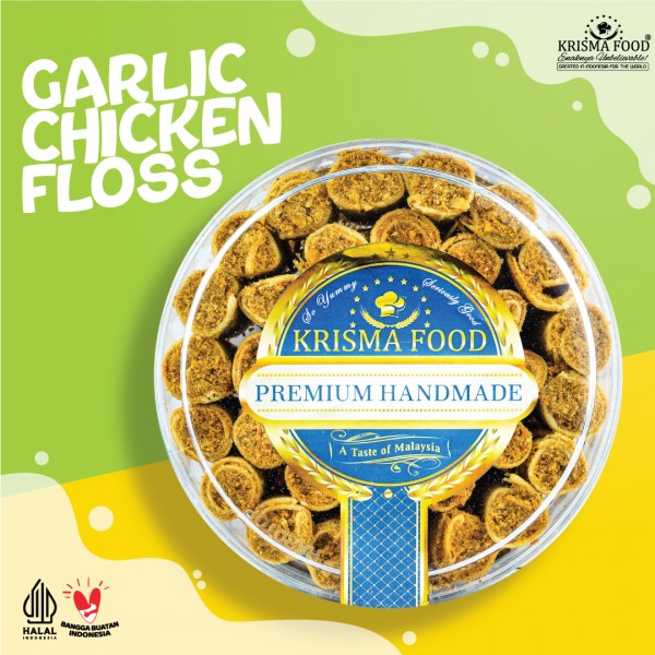 584 - Garlic Chicken Floss Egg Roll