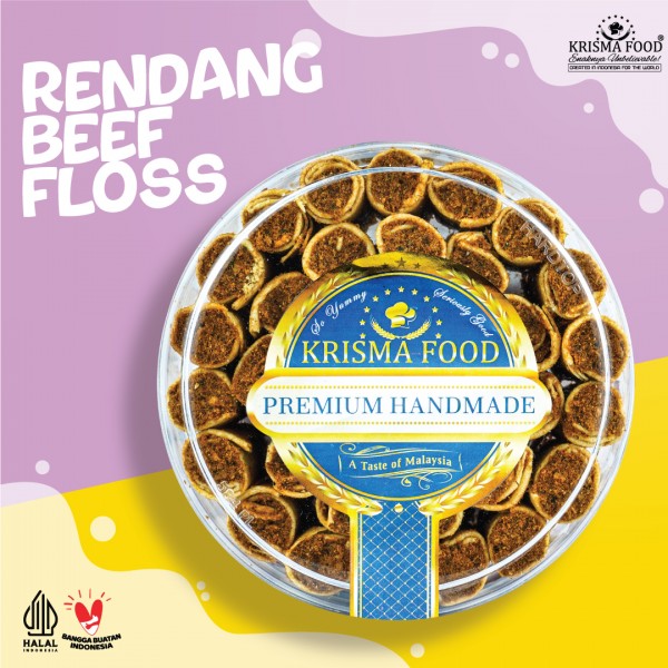 584 - Rendang Beef Floss Egg Roll 
