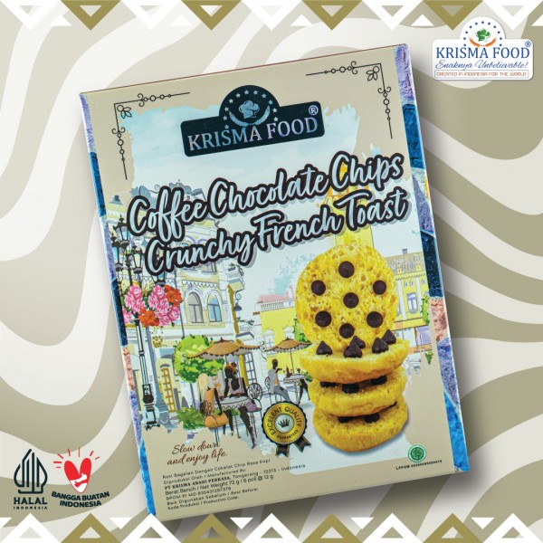 COFFEE CHOCOLATE CHIPS CRUNCHY FRENCH TOAST ( G ) - SOLD OUT