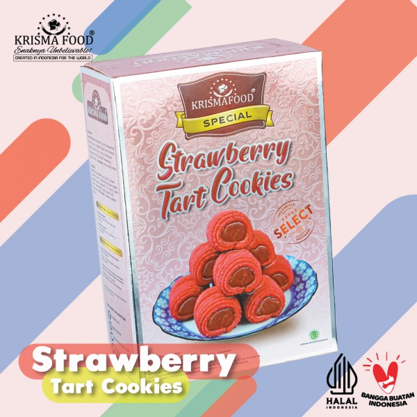 Strawberry Tart Cookies ( G ) 