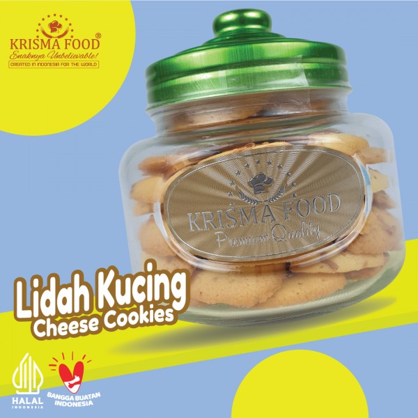 Lidah Kucing Cheese Cookies ( K )  - PRE ORDER