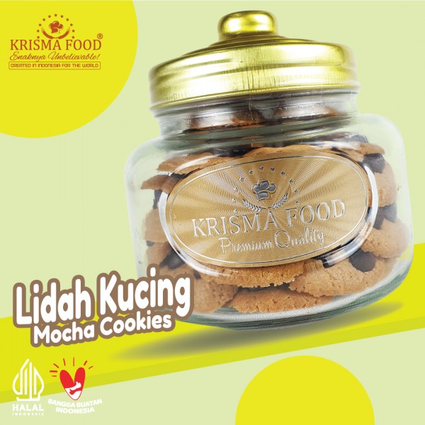 Lidah Kucing Mocha Cookies ( K )  - PRE ORDER