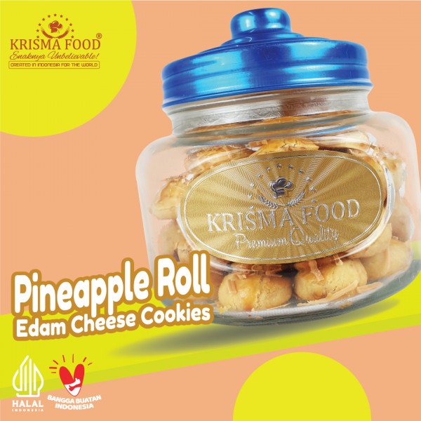 Pineapple Roll Edam Cheese Cookies ( K )  - PRE ORDER