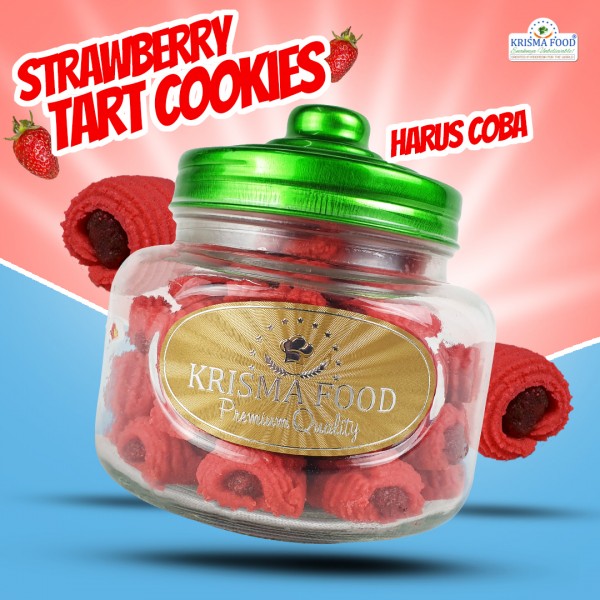 Strawberry Tart Cookies ( K ) 