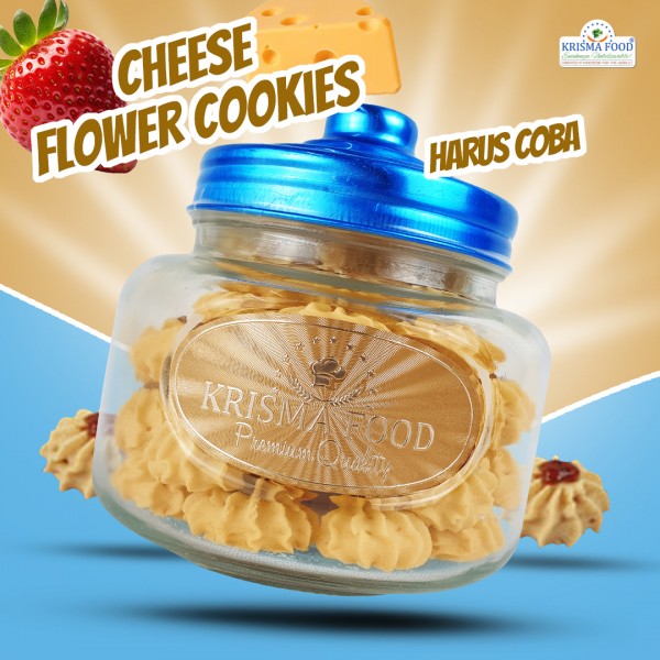 Cheese Flower Cookies ( K ) 
