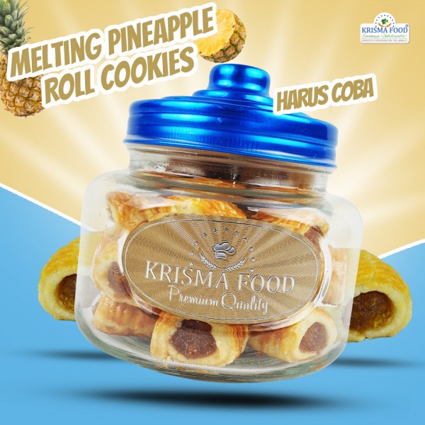 Melting Pineapple Roll Cookies ( K ) 
